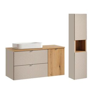 Petits-meubles KOUPELNOVÝ NÁBYTEK 120.4cm Manoa 2er-Set Kašmír obraz