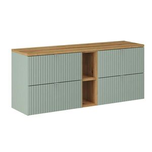 Petits-meubles SKŘÍŇKA POD UMYVADLO 140.4cm Jade Zelená a dřevo obraz