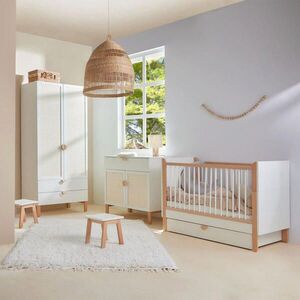 Petits-meubles POKOJ PRO MIMINKO 3DÍLNÝ Laurie Bílá a dřevo obraz
