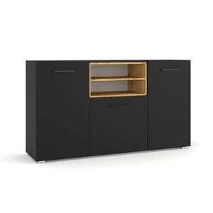 Petits-meubles SIDEBOARD Ania Černá a dřevěná obraz