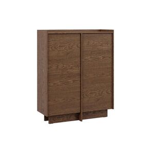 Petits-meubles SIDEBOARD Japandi Tmavé dřevo obraz