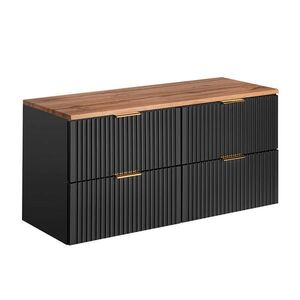 Petits-meubles SKŘÍŇKA POD UMYVADLO 120.8cm Adriel Černá obraz