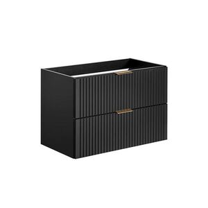 Petits-meubles SKŘÍŇKA POD UMYVADLO 80.4cm Adriel Matná černá obraz