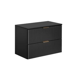Petits-meubles SKŘÍŇKA POD UMYVADLO 80.6cm Adriel Matná černá obraz
