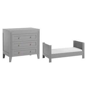Petits-meubles POKOJ PRO MIMINKO 2DÍLNÝ Grey obraz