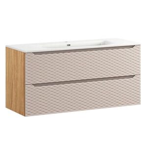 Petits-meubles UMYVADLO 120cm Elora Béžová a dřevo obraz