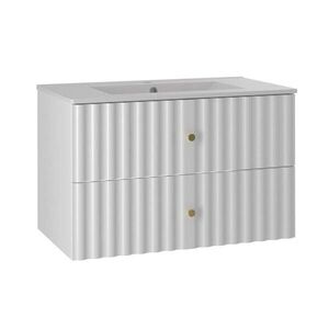 Petits-meubles UMYVADLO 80cm Izae Bílá obraz