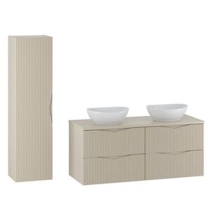 Petits-meubles KOUPELNOVÝ NÁBYTEK 120.6cm Tao 2er-Set Kašmír obraz
