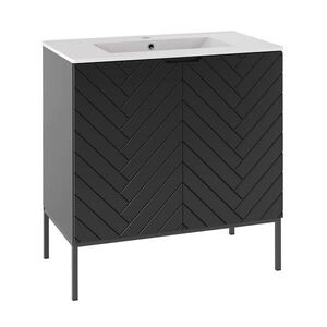 Petits-meubles UMYVADLO 80cm Daria Černá obraz