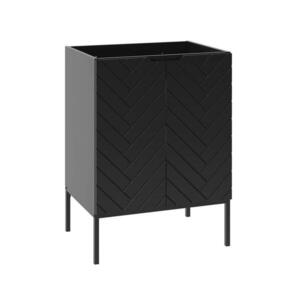 Petits-meubles SKŘÍŇKA POD UMYVADLO 60cm Daria Černá obraz