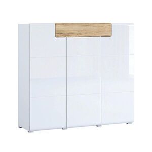 Petits-meubles SIDEBOARD Jules Bílá a dřevo obraz