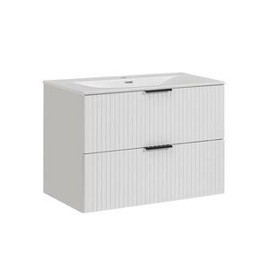 Petits-meubles UMYVADLO 80.2cm Adriel Bílá obraz