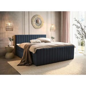 Boxxx AMERICKÁ POSTEL, 140/200 cm, antracitová obraz