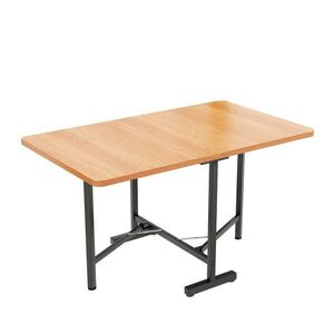 FLIEKS JÍDELNÍ STŮL ROZKLÁDACÍ přírodní 120-160cm minimalistický obraz