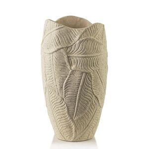 Mondex VÁZA MANON, poliresin, béžová, 13/10/30cm obraz