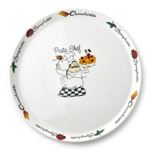 Mondex TALÍŘ NA PIZZU Galla, porcelán obraz