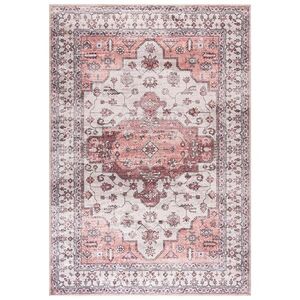 Mazovia KOBEREC béžový růžový boho vintage - 250 x 350 cm obraz