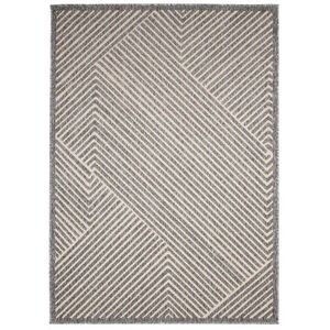 Mazovia KOBEREC šedý geometrický - 200 x 300 cm obraz