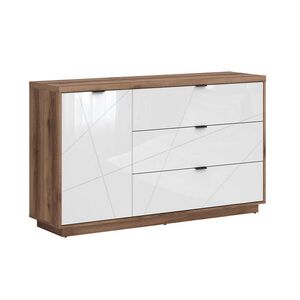 Petits-meubles SIDEBOARD Sven Bílá a dřevo obraz
