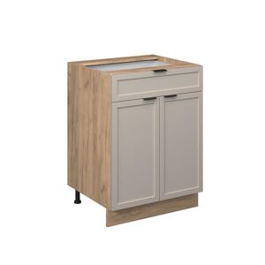 Vicco SPODNÍ SKŘÍŇKA KUCHYŇSKÉ LINKY Fame-Line GreyBeige 60 cm se zásuvkou, bez pracovní desky obraz