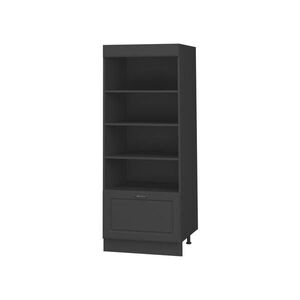 Vicco KUCHYŇSKÝ REGÁL Fame-Line, Anthrazit-Gold Landhaus/Antracit, 60 cm obraz