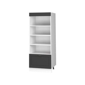 Vicco KUCHYŇSKÝ REGÁL Fame-Line, Anthrazit-Gold Landhaus/Bílá, 60 cm obraz