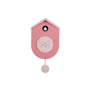 Karlsson NÁSTĚNNÉ HODINY pink obraz