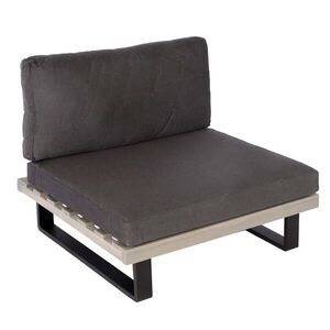 MCW LOUNGE-SESSEL Černá, šedá, šedá obraz