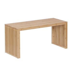 Relaxdays LAVICE Přírodní bambus bez opěradla 90 cm obraz