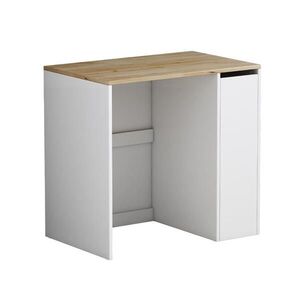 Vicco SKŘÍŇKA NA PRAČKU Lavik Bílá 93.5 x 88.5 cm se 3 přihrádkami obraz