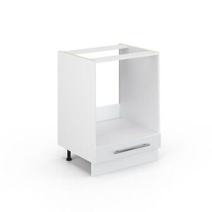 Vicco SKŘÍŇKA NA VESTAVĚNOU TROUBU Fame-Line Bílá vysoký lesk 60 cm bez pracovní desky obraz
