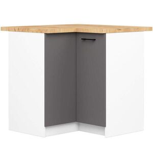 RAUMHIRSCH FURNITURE SPODNÍ SKŘÍŇ Bílá, grafitově šedá 85/90/46 obraz