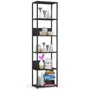 RAUMHIRSCH FURNITURE STOJACÍ REGÁL Černý, černý 192/50/32 obraz