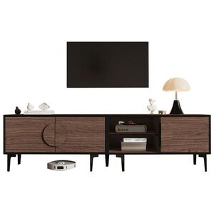 FLIEKS KOMODA POD TELEVIZI 180 × 35 × 49 cm Ořech 2 Dveře obraz