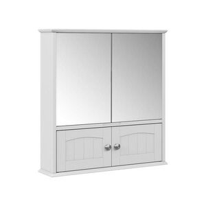 Vicco KOUPELNOVÁ ZRCADLOVÁ SKŘÍŇKA Bianco Bílá 56 x 58 cm obraz