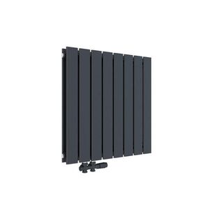 EMKE RADIÁTOR Plochý Antracit 63/62/6, 6 cm obraz