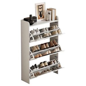 FLIEKS BOTNÍK Bílý MDF 6 Přihrádek 70x25x120cm obraz