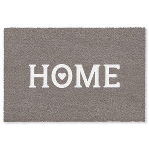 MuchoWow ROHOŽKA Home - Text - Taupe 180x120 cm obraz
