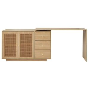 Urban Meuble SIDEBOARD s dvířky a zásuvkami v dekoru dub obraz