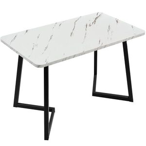 Urban Meuble JÍDELNÍ STŮL bílý, 117/68/75 cm obraz