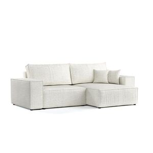 AltaBeds ROHOVÁ SEDAČKA CAVO, textil, Světle béžová obraz