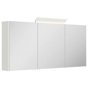 MID.YOU ZRCADLOVÁ SKŘÍŇKA, vysoce lesklá bílá, 140/62/17 cm obraz