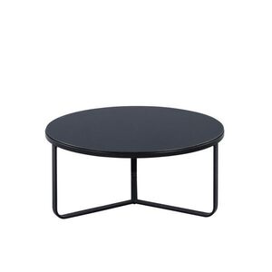 Xora KONFERENČNÍ STOLEK, černá, kov, 80/80/35 cm obraz