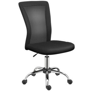 Vinsetto KANCELÁŘSKÁ ŽIDLE, ergonomická, černá obraz