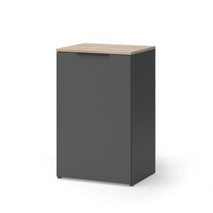 Vicco KREDENC Wido Antracit 50 x 80 cm s policí obraz