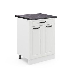 Vicco SPODNÍ SKŘÍŇKA KUCHYŇSKÉ LINKY R-Line Bílý venkovský dům 60 cm se zásuvkou, PD Antracit obraz