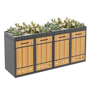 FLIEKS BOX NA ODPADKOVÉ NÁDOBY, 4dílný, 120–240 l obraz