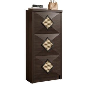 FLIEKS BOTNÍK 54x25x115cm Ratanový Vzhled 3 Výklopy obraz