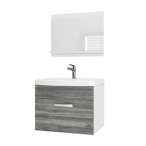 B BELINI GROUP KOUPELNOVÝ NÁBYTEK Koupelnová SADA PRI M1, Glamour dřevo matné, 60 cm obraz