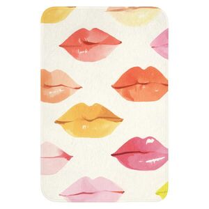 OnlyWow WC PŘEDLOŽKA Rty - barevné - lesklé 40x60 cm obraz